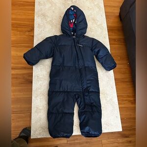 Columbia Dark Blue Infant Snowsuit